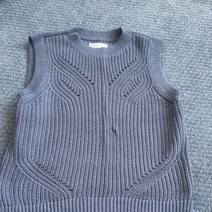 Sonoma blue Crewneck Sweater Vest